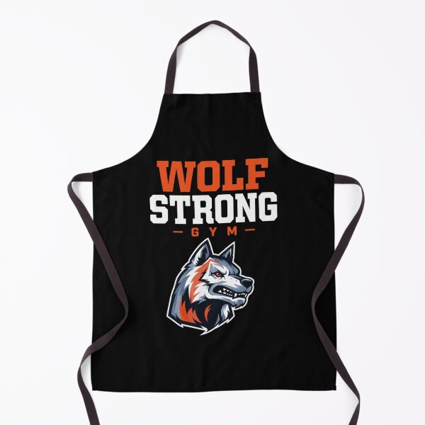 Item preview, Wolf Strong Gym Alpha Beast Mode Weightlifting Fitness Graphic designed and sold by Digistore1221.