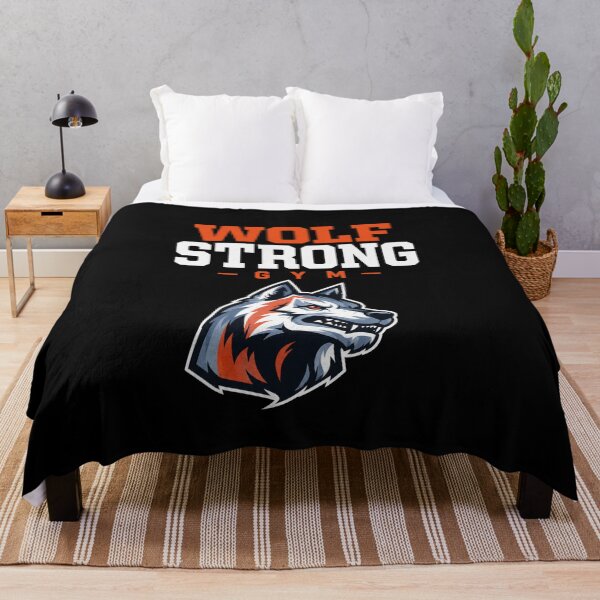 Item preview, Wolf Strong Gym Alpha Beast Mode Weightlifting Fitness Graphic designed and sold by Digistore1221.