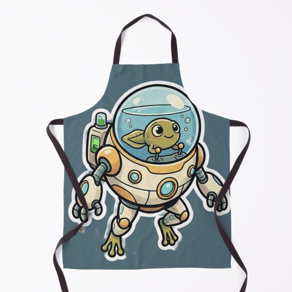 Item preview, Tad - Super Frog's Sidekick Tadpole in Mech Suit designed and sold by OPTTAS.