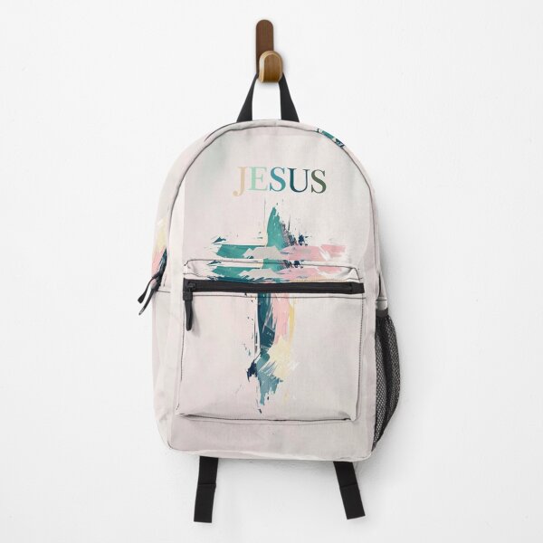 Item preview, Abstract Jesus Cross Pastel Christian Wall Art | Modern Faith Minimalist Design designed and sold by Jesus-istheway.
