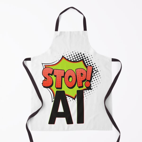 Item preview, Stop AI designed and sold by MayaCordalia.