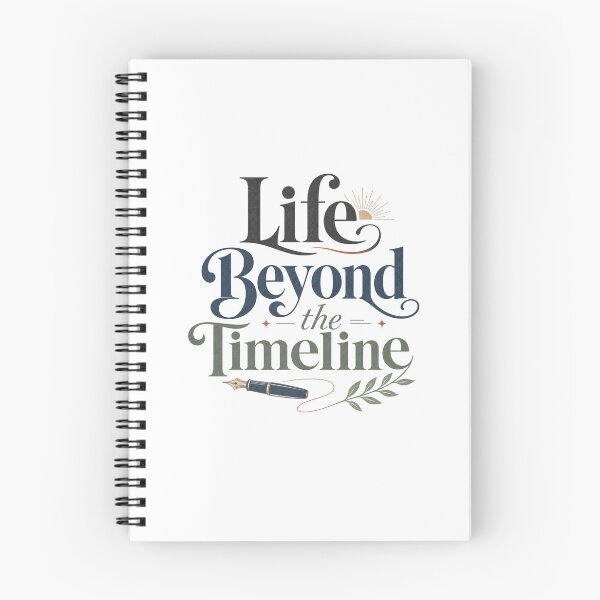 Item preview, Life Beyond the Timeline - Offline Living Quote designed and sold by GoverArt.