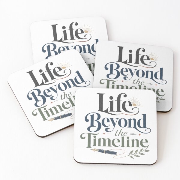 Item preview, Life Beyond the Timeline - Offline Living Quote designed and sold by GoverArt.
