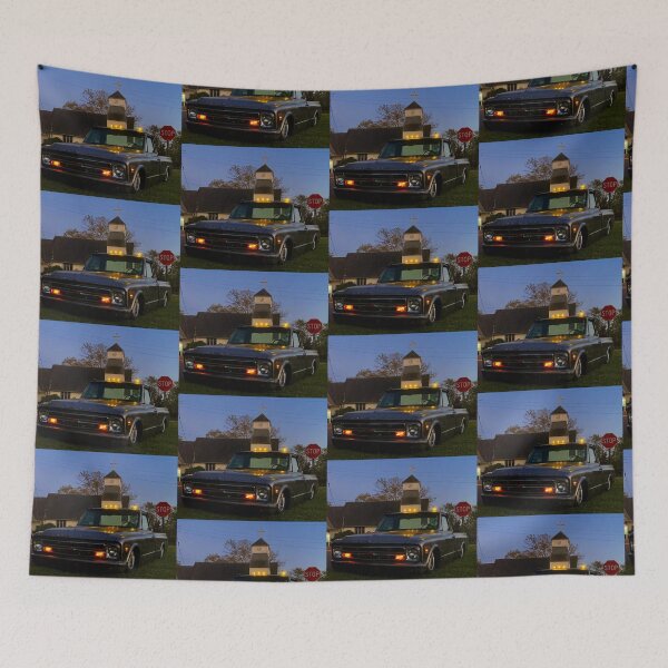 Item preview, church c10 chevy stop sign designed and sold by ocd_Jessica.