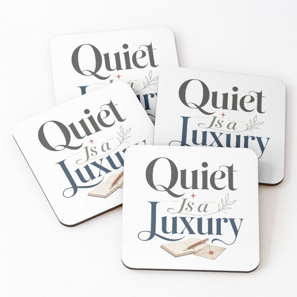 Item preview, Quiet Is a Luxury - Peaceful Living Quote designed and sold by GoverArt.