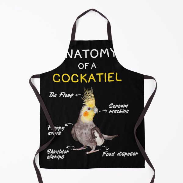 Item preview, Cockatiel Anatomy Parrot designed and sold by goombi-creative.