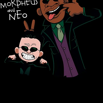 Artwork thumbnail, Dynamic Duo Having Fun by MyDesignsStore