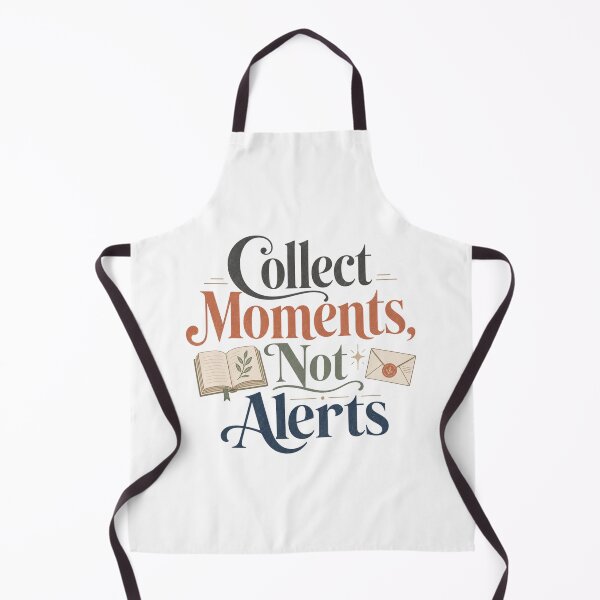 Item preview, Collect Moments Not Alerts - Digital Detox Quote designed and sold by GoverArt.