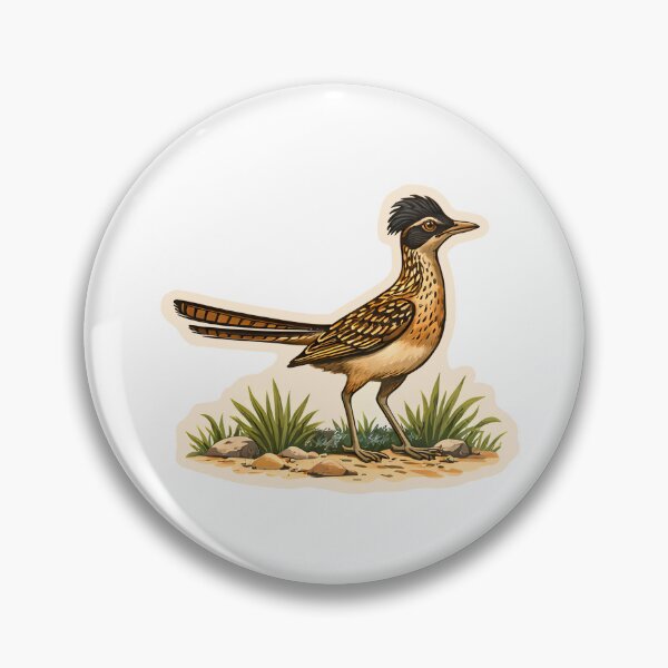 Item preview, Roadrunner Bird Watercolor designed and sold by ChemicalXShop.
