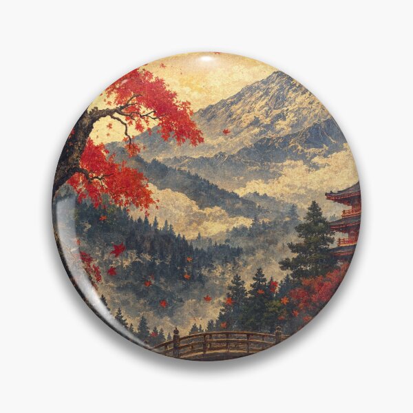 Item preview, Crimson Autumn Reflection designed and sold by The boys.