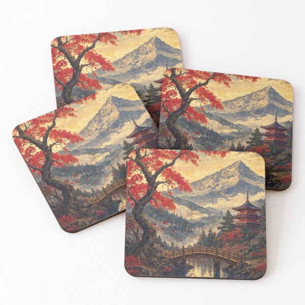 Item preview, Crimson Autumn Reflection designed and sold by The boys.