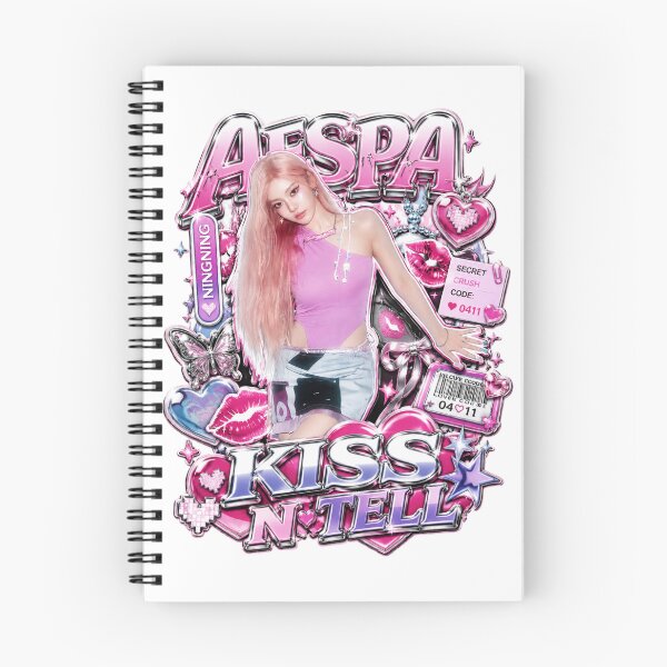 Item preview, Ningning aespa Hot Girl Techwear Kiss n Tell Fanmade Art | Merch Collection designed and sold by Valereekmerch.