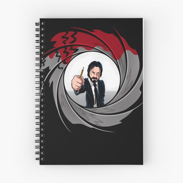 Item preview, Hitman In Black Suit Holding Pencil Inside Gun Barre designed and sold by mayalynne.