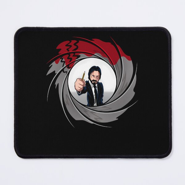 Item preview, Hitman In Black Suit Holding Pencil Inside Gun Barre designed and sold by mayalynne.