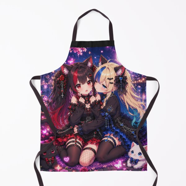 Item preview, Cute Dark Neko Waifu designed and sold by Revyra.