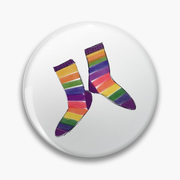 Item preview, Urban Zen Rainbow Pride Socks designed and sold by ArtbyLanaN.