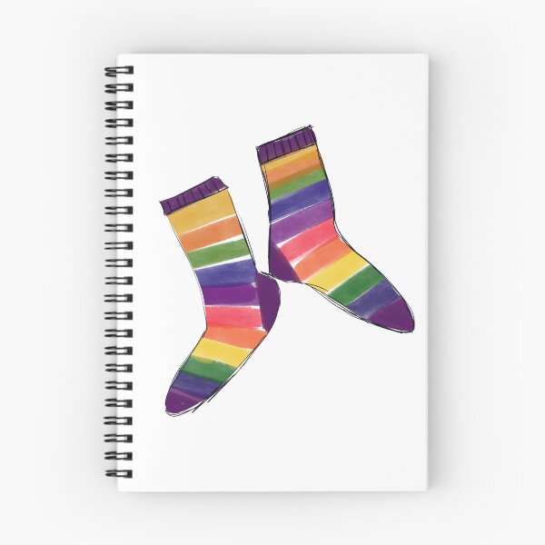 Item preview, Urban Zen Rainbow Pride Socks designed and sold by ArtbyLanaN.
