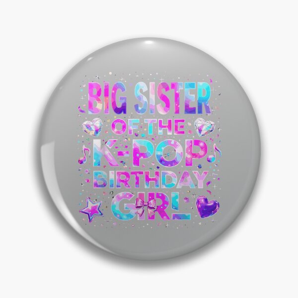 Item preview, Big Sister of The K-Pop Birthday Girls Korean Music designed and sold by mjohnson9.
