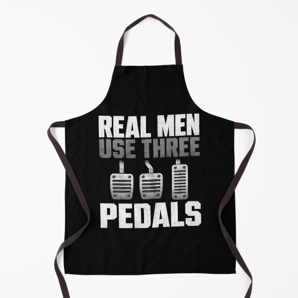 Item preview, Real Men Use Three Pedals designed and sold by KarimSoCute.