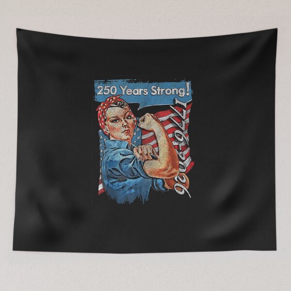 Item preview, Rosie The Riveter 4th of July 250th Anniversary 250 Years designed and sold by FrankIsabel.
