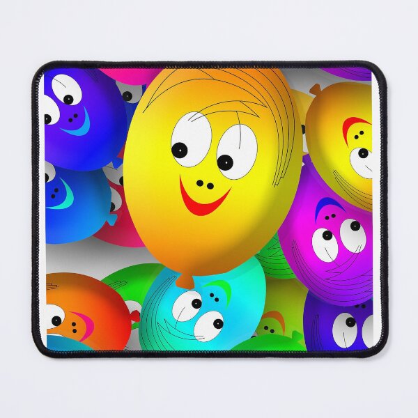 Item preview, Colorful Smiley Balloon Pattern designed and sold by bharath kumar.
