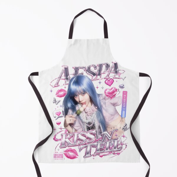 Item preview, Winter aespa Kiss n Tell Metallic Platinum Ice Graphic | Merch Collection designed and sold by Valereekmerch.