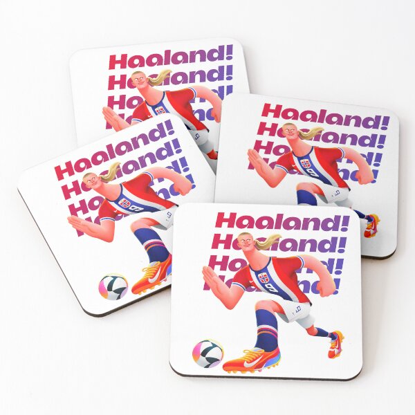Item preview, Erling haaland football player Norway   designed and sold by Bloomie_Studio .