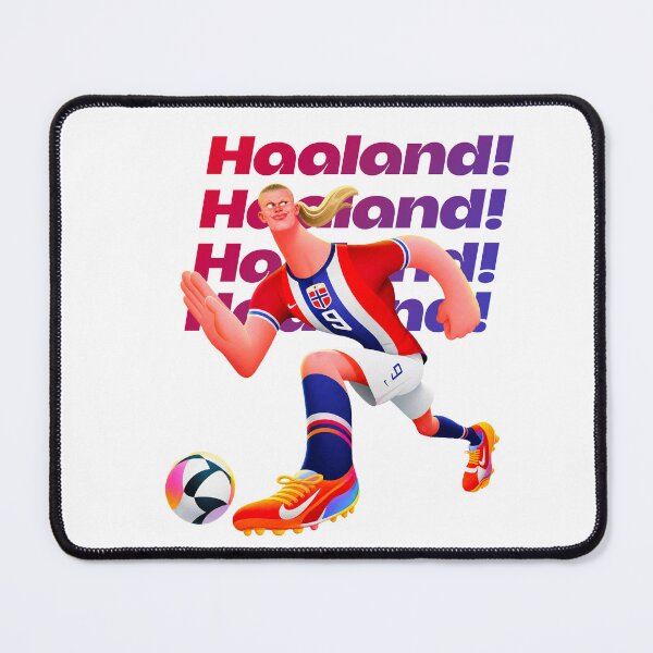 Item preview, Erling haaland football player Norway   designed and sold by Bloomie_Studio .