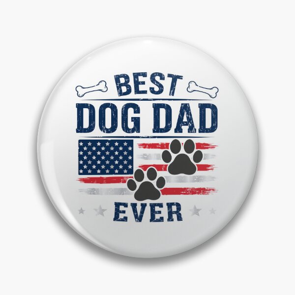 Artikelvorschau, Bester Hundepapa aller Zeiten, patriotische Pfote entworfen und verkauft von GiaoCalonas.