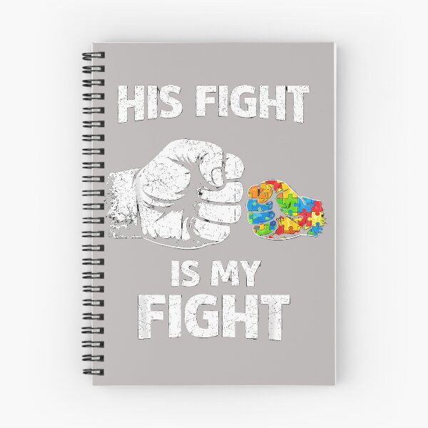 Item preview, His Fight is Truly My Fight Autism Dad Support Awareness designed and sold by ArleneRowe.