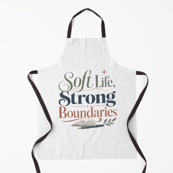 Item preview, Soft Life Strong Boundaries - Self Care Quote designed and sold by GoverArt.