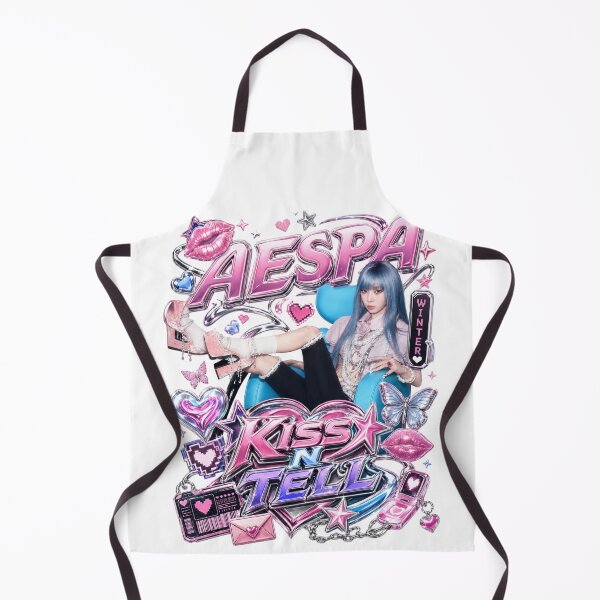 Item preview, Kim Minjeong aespa Kiss n Tell Angel Art | Merch Collection designed and sold by Valereekmerch.