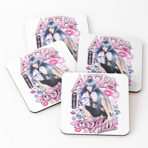 Item preview, Winter aespa Sharp Visual Ace Kiss n Tell Fandom Graphic | Merch Collection designed and sold by Valereekmerch.