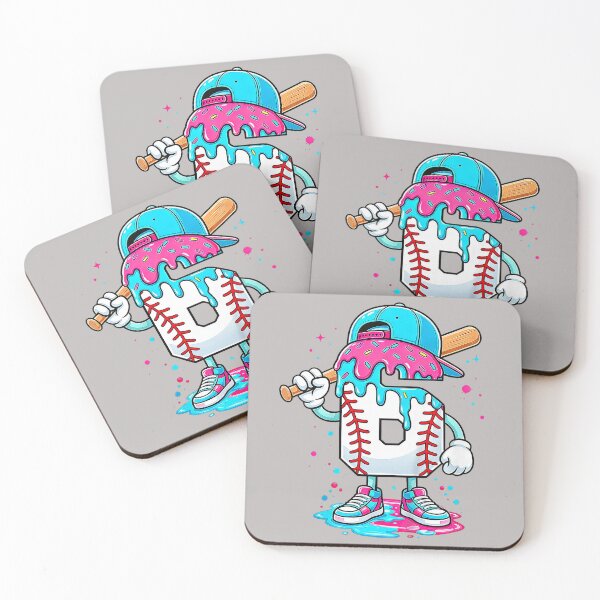 Item preview, Baseball 6th Birthday Boy 6 Year Old Ice Cream Drip designed and sold by mjohnson9.