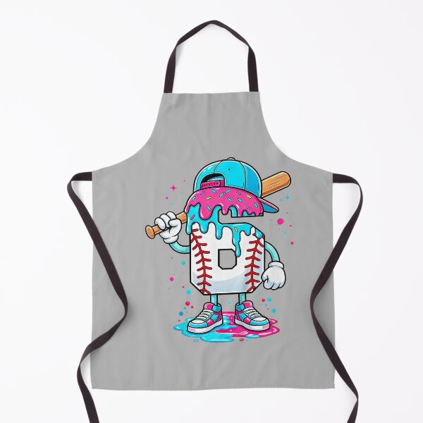 Item preview, Baseball 6th Birthday Boy 6 Year Old Ice Cream Drip designed and sold by mjohnson9.