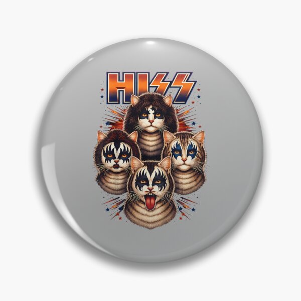 Item preview, Hiss Cats Kittens Rocking for Cat Lover Mom Dad Funny Music designed and sold by ArleneRowe.