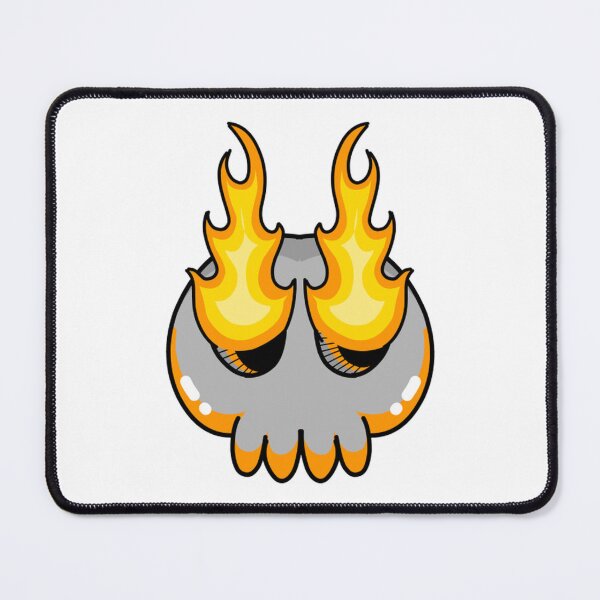 Item preview, Fire Eye Skull Flaming Eyes Evil Skeleton designed and sold by Aulianarrt.
