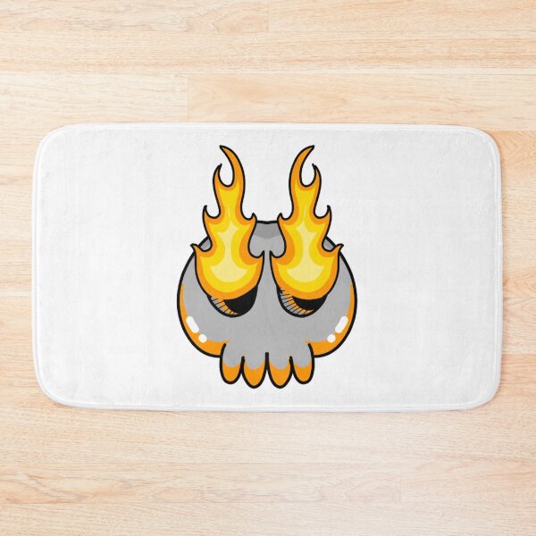 Item preview, Fire Eye Skull Flaming Eyes Evil Skeleton designed and sold by Aulianarrt.