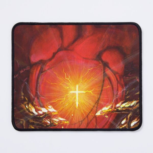 Item preview, Sacred Heart of Jesus | Christian Cross Art | Faith & Salvation designed and sold by Jesus-istheway.