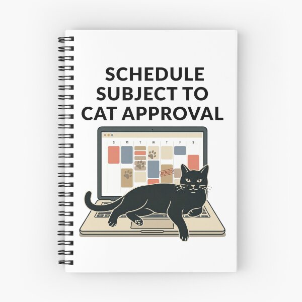 Item preview, Schedule Subject To Cat Approval designed and sold by Northbound Press.