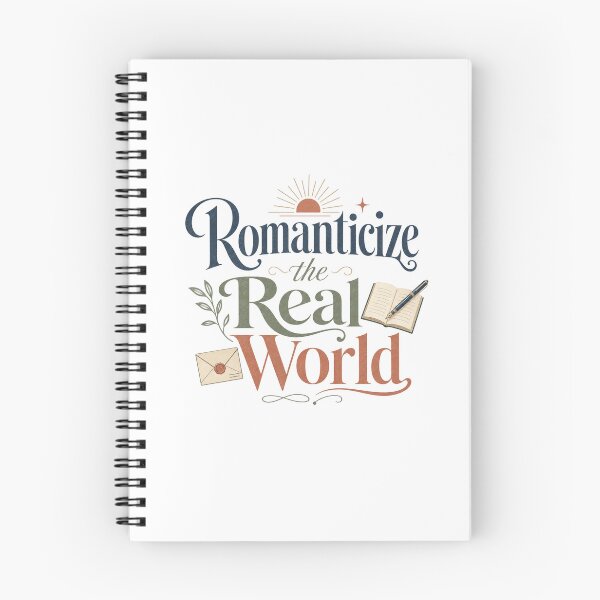 Item preview, Romanticize the Real World - Offline Living Quote designed and sold by GoverArt.