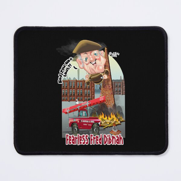 Item preview, Fearless Fred Dibnah Steeplejack Cartoon designed and sold by tawap.