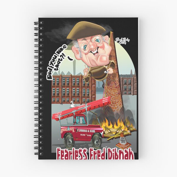 Item preview, Fearless Fred Dibnah Steeplejack Cartoon designed and sold by tawap.
