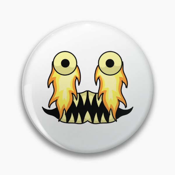 Item preview, Monster Eyes Sharp Teeth Flaming Eyeballs Graphic Art designed and sold by Aulianarrt.