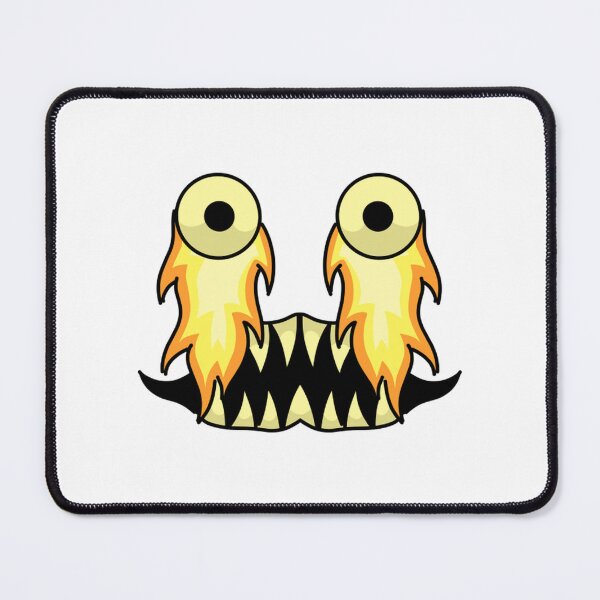 Item preview, Monster Eyes Sharp Teeth Flaming Eyeballs Graphic Art designed and sold by Aulianarrt.