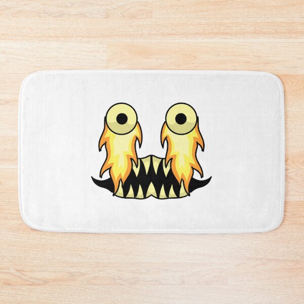 Item preview, Monster Eyes Sharp Teeth Flaming Eyeballs Graphic Art designed and sold by Aulianarrt.