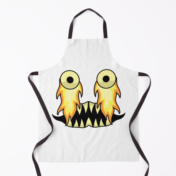 Item preview, Monster Eyes Sharp Teeth Flaming Eyeballs Graphic Art designed and sold by Aulianarrt.