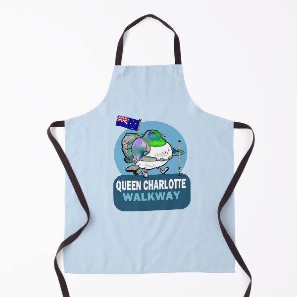 Item preview, Queen Charlotte Walkway Kereru Hiker Cartoon designed and sold by Al Benge.