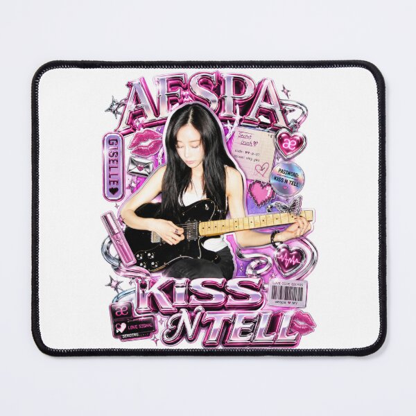 Item preview, Giselle aespa Kiss n Tell Cyber | Merch Collection designed and sold by Valereekmerch.