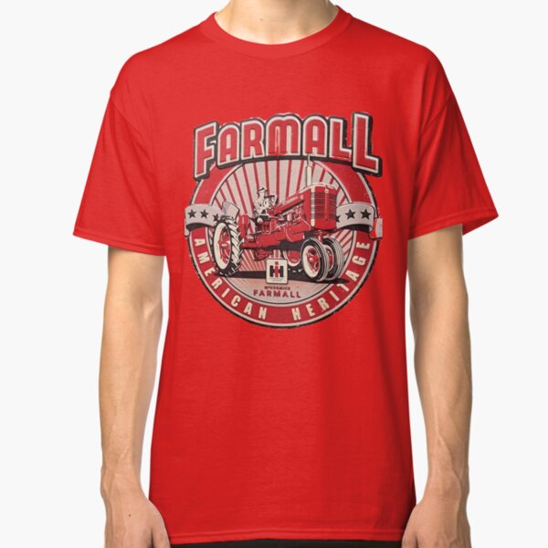 American Heritage FARMALL Tractors Vintage,Farmers Classic T-Shirt
